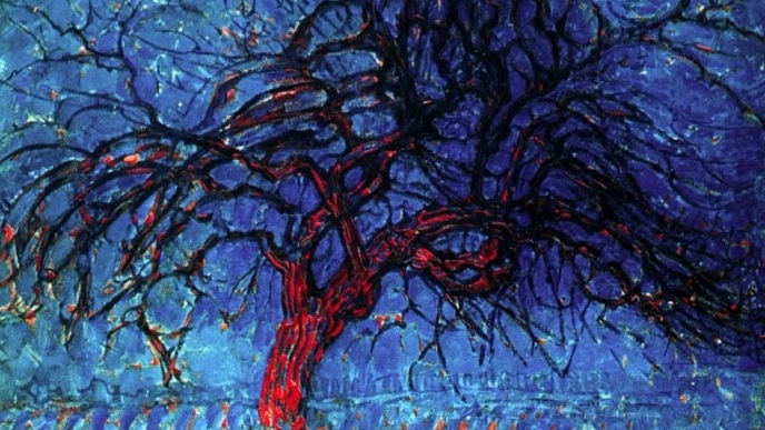 The Red Tree, 1908 by Piet Mondrian