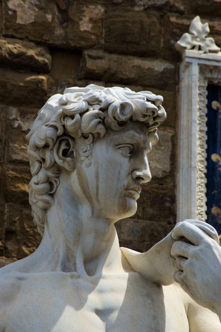 david by michelangelo in florence italy